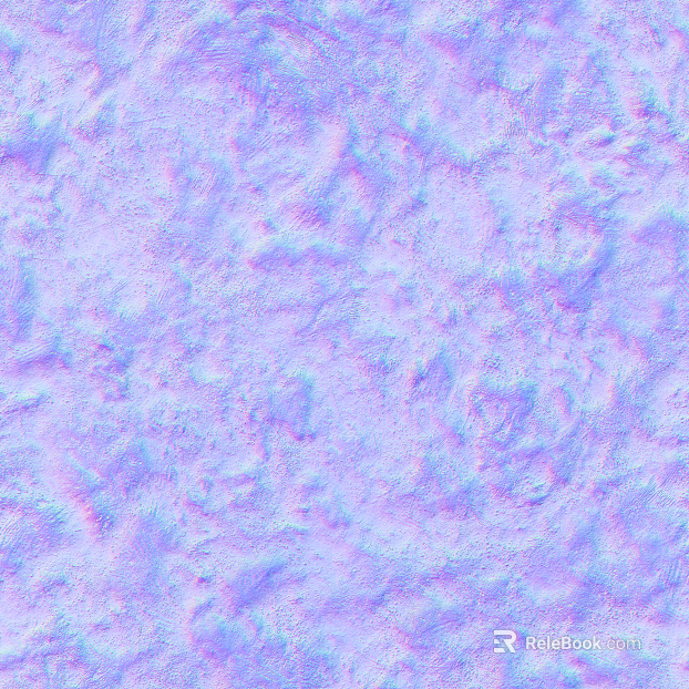 Latex paint normal bump texture