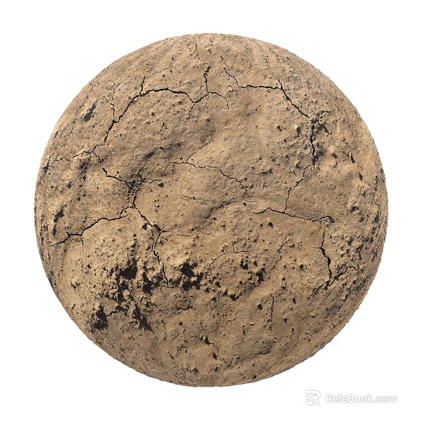 Soil PBR texture