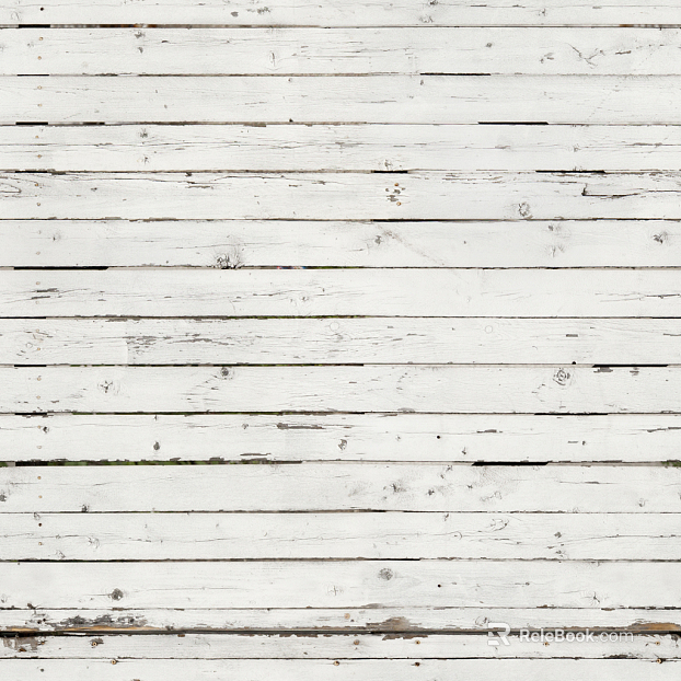 Wooden Patchwork White Wooden Grille Seamless texture
