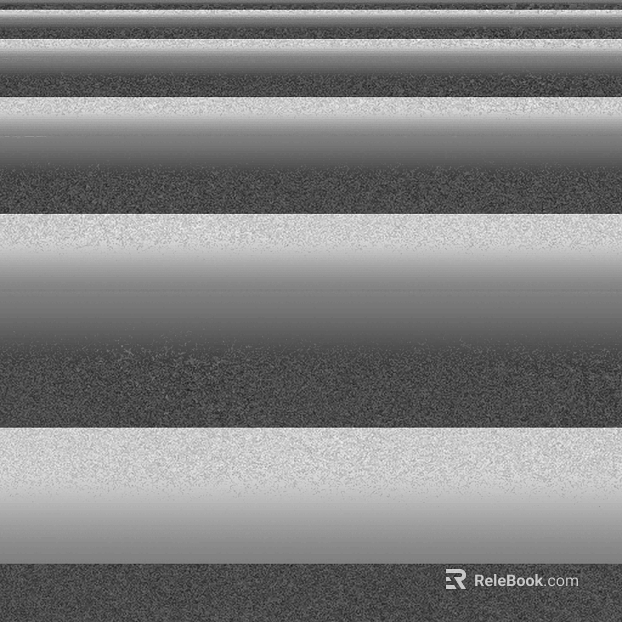 Wall decoration of gray black and white striped metal plate texture