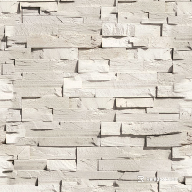 White culture stone background wall tiles texture
