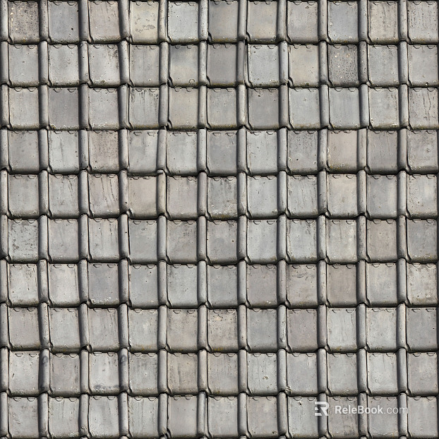 Green tile texture