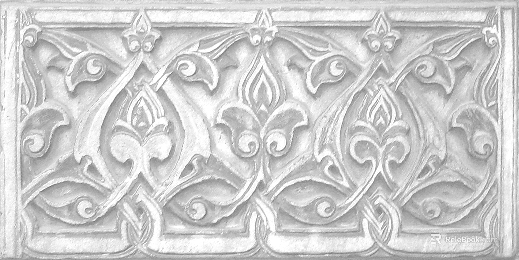 relief white relief plate texture