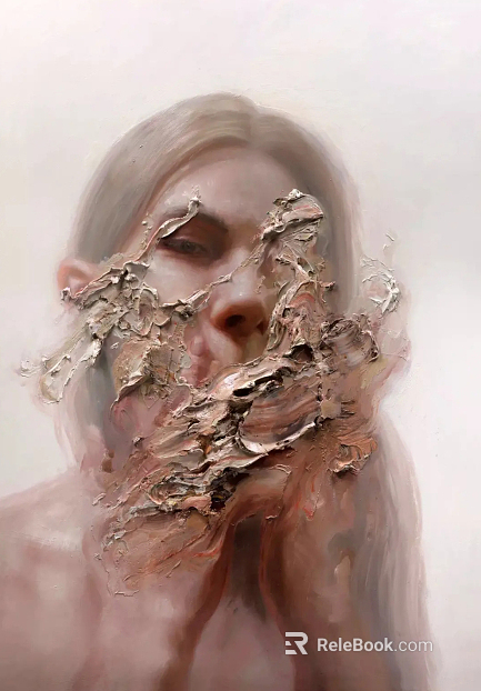 figure painting texture
