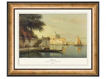 European style Venetian landscape decorative painting texture (ID:ffaeh575632)