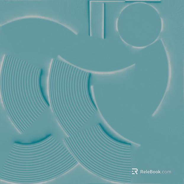 three-dimensional physical painting texture