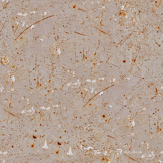 Dressed rusty stainless steel sheet metal texture