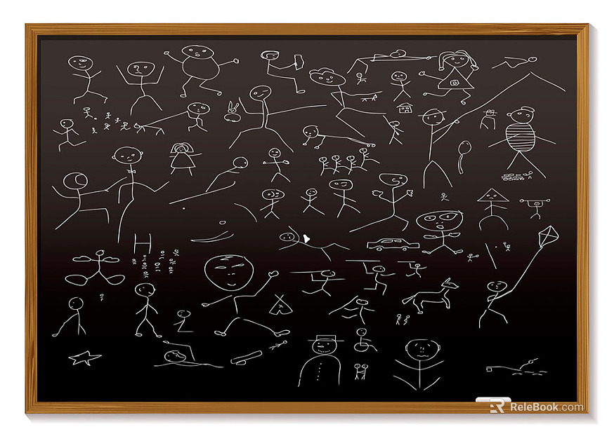 blackboard painting texture