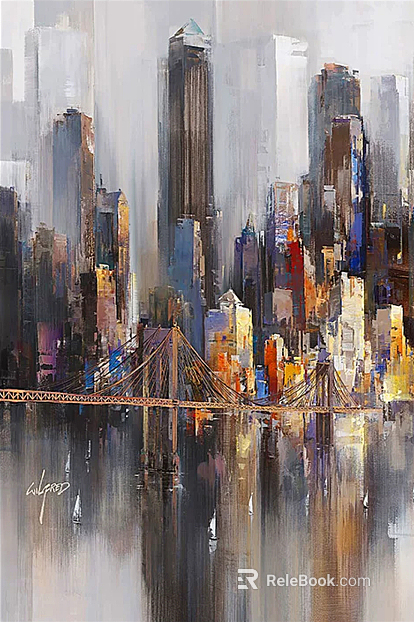 abstract painting texture