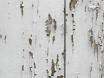 Scratch diagram of old wood white paint 3d model