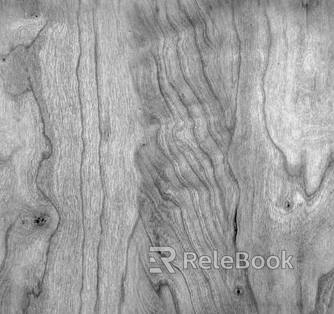 Black and white wood grain texture