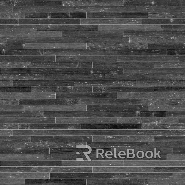 Black and white wood floor texture