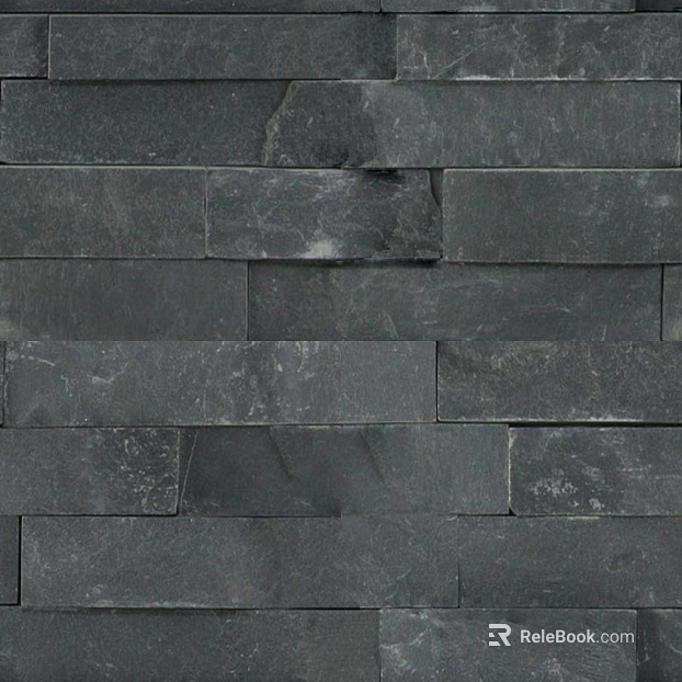 Brick wall black wall seamless texture