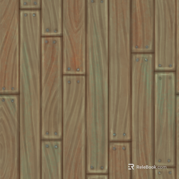 Retro Light Brown Spliced Wood Floor texture