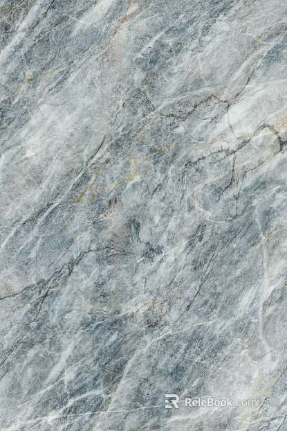 Marble floor tile with running water pattern texture