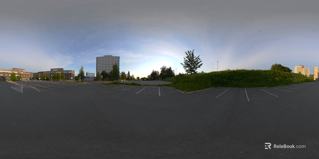 Urban highway day HDR texture