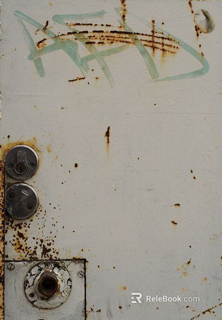 Metal door texture