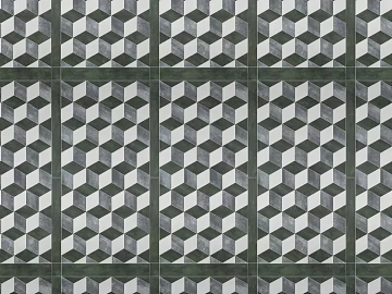 Retro Geometric Pattern Foil Tile Tile Art Tile texture (ID:ffaeh341782)