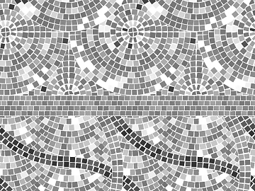 Black and white gray mosaic background wall texture (ID:ffaeh875976)