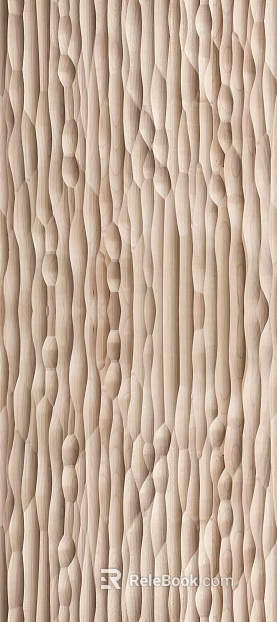 Light log color stereo wood carving background wall texture