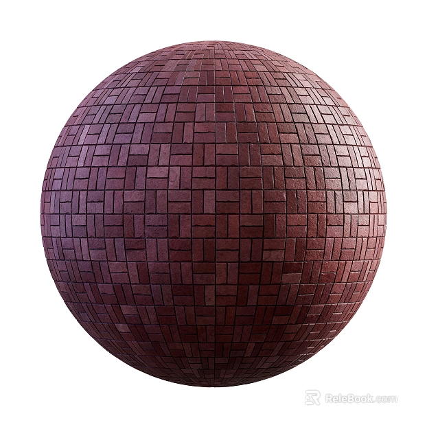 Sidewalk Absorbent Brick PBR texture