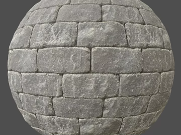 Brick wall PBR texture (ID:ffach648181)