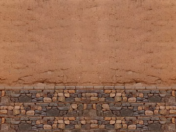 brick wall yellow stone earth wall texture (ID:ffaeg96406)