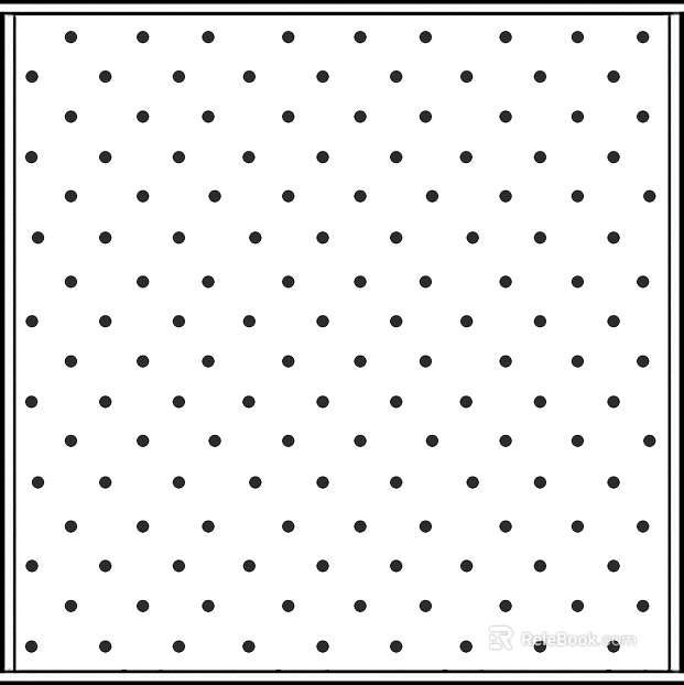 Black and white wave dot pattern decorative fabric texture