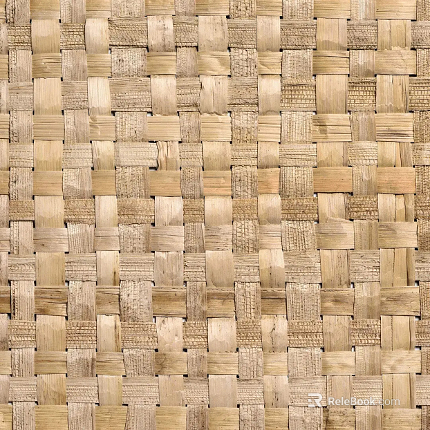 Wooden weaving texture