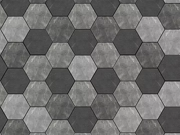 Hexagonal brick interior wall contrast brick texture (ID:ffaeg01538)