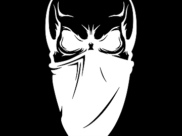 Tattoo black and white mask pattern texture pattern graphics (ID:ffach583884)