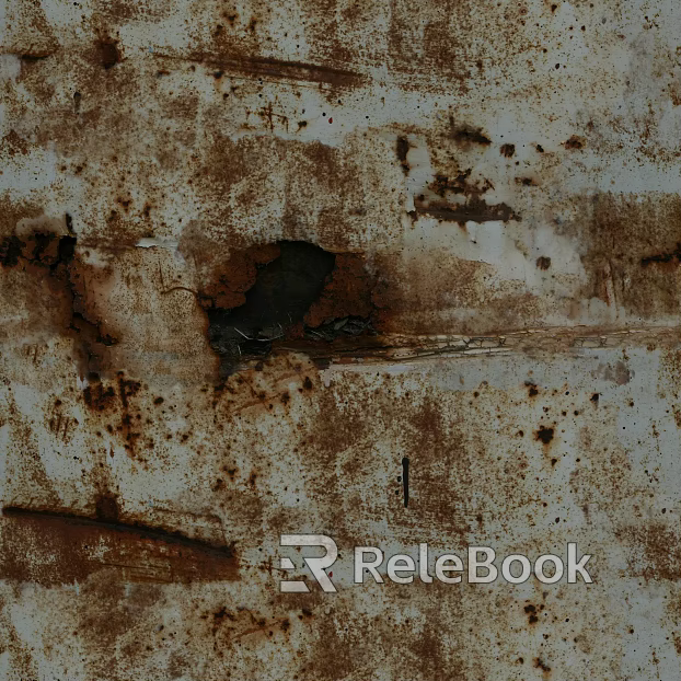 Rusty metal texture