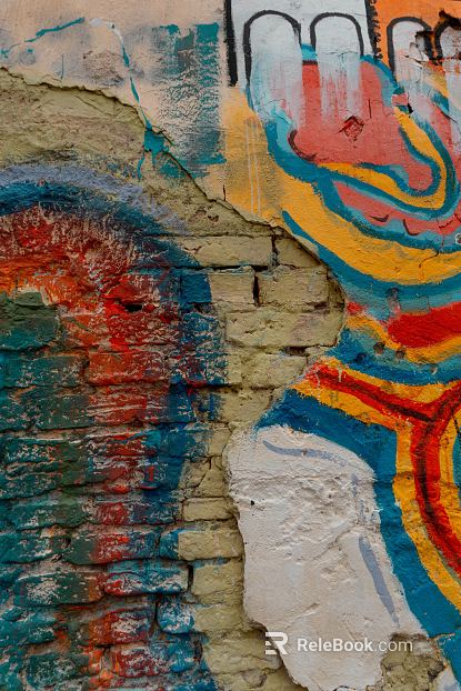 Wall painting texture