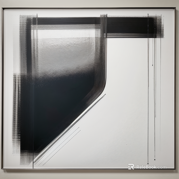 Abstract Art Hanging Paintings texture