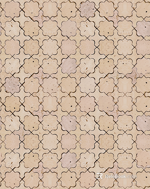 Mibai Lyme retro brick texture