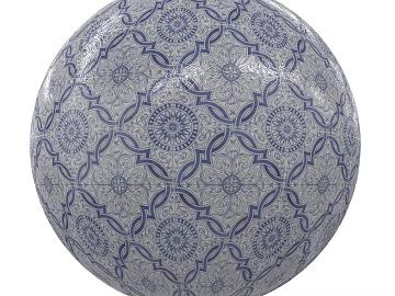 Tile PBR texture (ID:ffach851394)