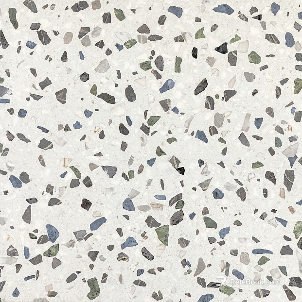 gray terrazzo texture