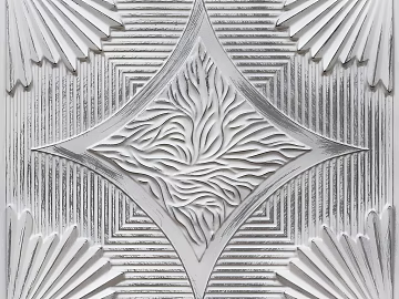 Ceiling metal panel, aluminum ceiling tile texture (ID:ffaeh258914)