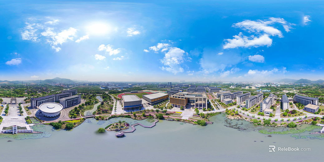 HDR City Panorama texture