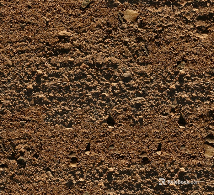 sandy soil ground texture