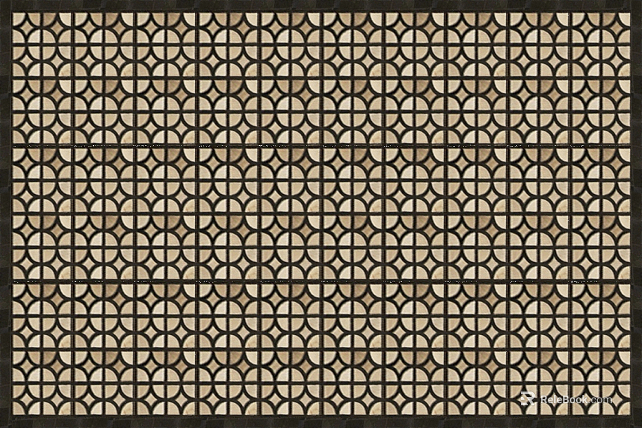 geometric carpet texture