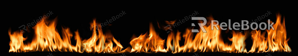 Flame texture texture