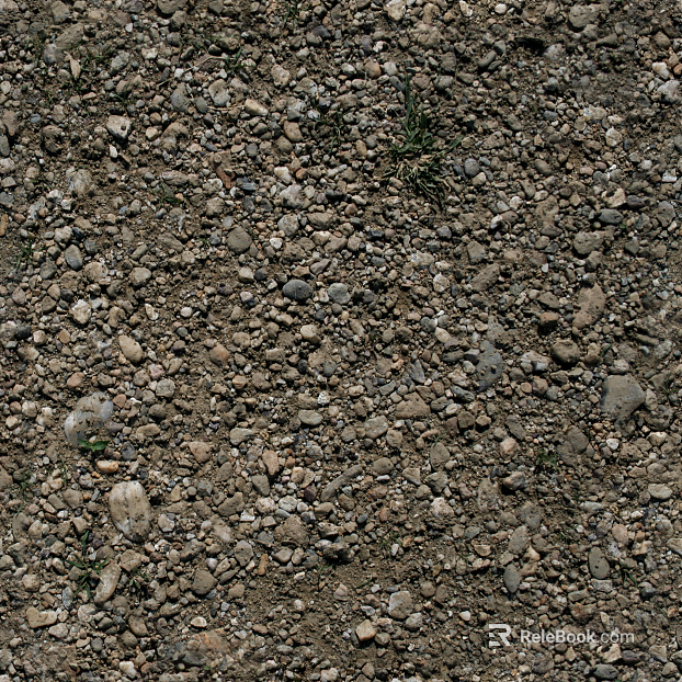 coarse ground soil gravel texture