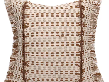 Pillow Pillow Striped Pillow Tassel Pillow texture (ID:ffach330308)