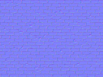 Brick wall normal texture (ID:ffach164753)