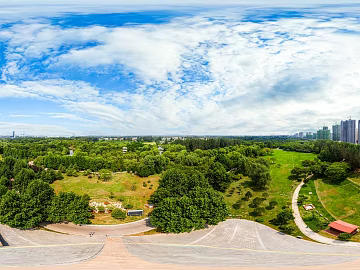 HDR City Eco Park Panorama texture (ID:ffach623803)