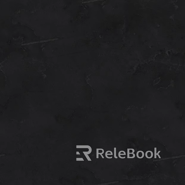 Antique Tile Black Unpatterned Floor Tile Seamless texture