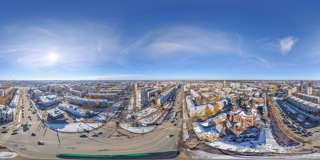 City Sky HDR texture