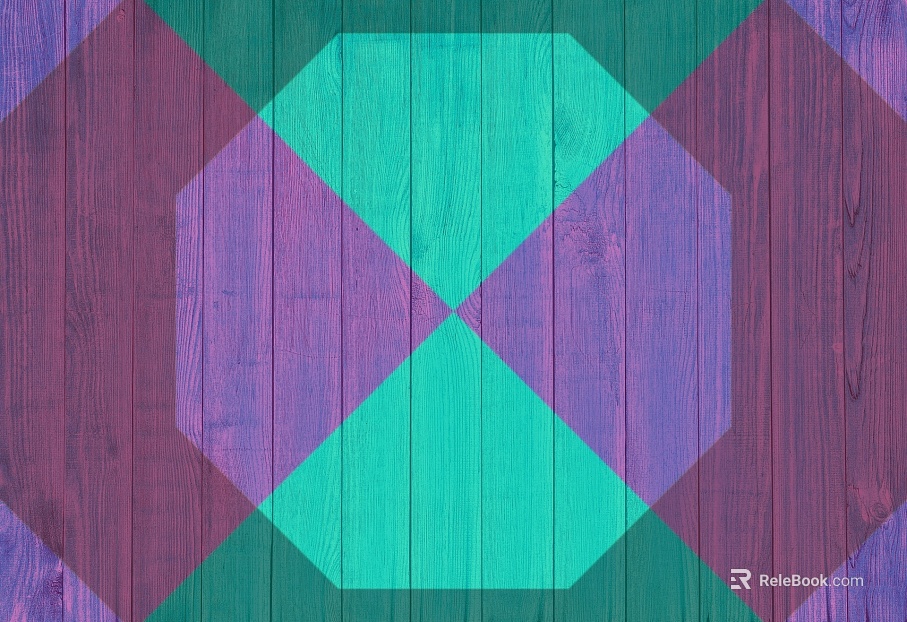 Wood mosaic color wood grain texture