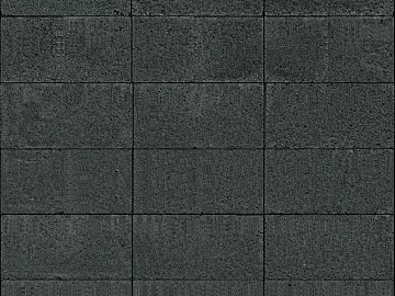 brick wall black wall 3d model